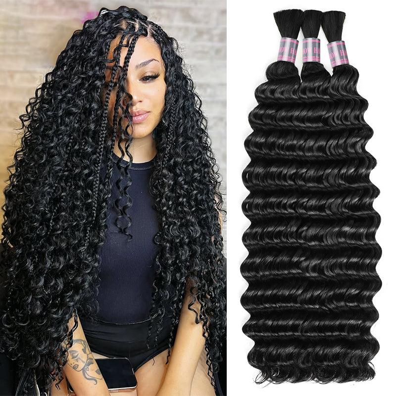 15A Grade 100% Unprocessed Raw Human Hair in Classic 1B Black – Your Bulk Hair Solution for Flawless, Long-Lasting Styles.