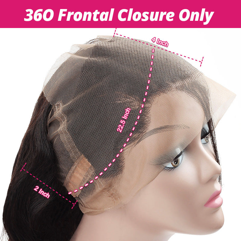 Loose Wave 100% Virgin Remy Human Hair Extensions 2 Bundles With 360 Lace Frontal Ishow Hair Bundles Weave - IshowVirginHair