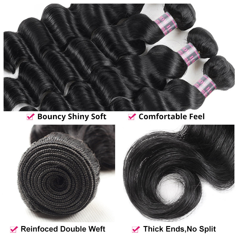 Loose Deep Wave Human Hair Bundle Details