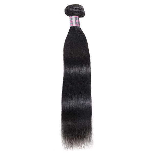 Natural Black Straight Human Hair Bundle With Smooth Texture and Healthy Ends