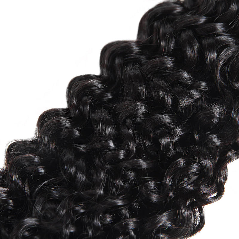 Close-Up of Ishow Curly Human Hair Bundle