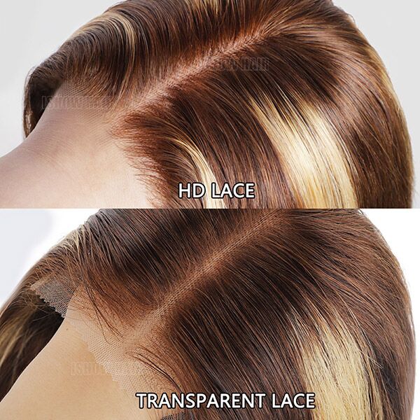 Comparison of HD Lace and Transparent Lace Textures for Wigs