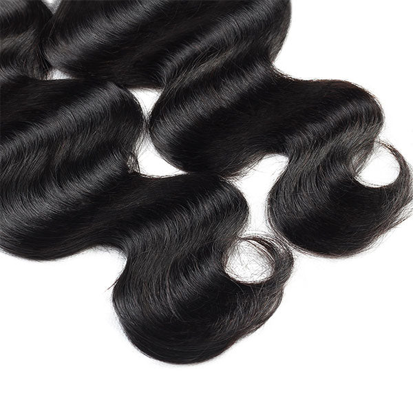 Luxury Virgin Peruvian Body Wave Hair Bundle With Soft Waves and Natural Shine