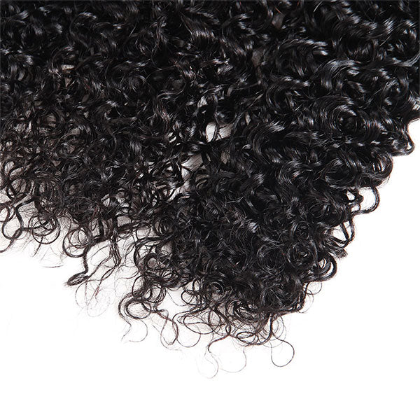 Jerry Curly Human Hair Bundles Featuring Defined Soft Black Curls