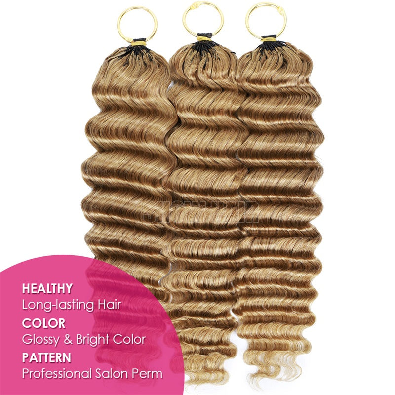 Deep Wave Crochet Hair With Specifications: Glossy & Bright Color, Long-lasting Hair