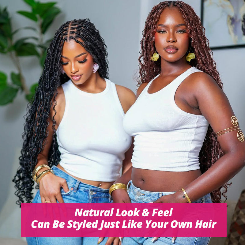 Endless Creative Possibilities! Perfect for Knotless Braids, Box Braids, Twists, & Crochet Styles – Holds Any Style You Imagine.