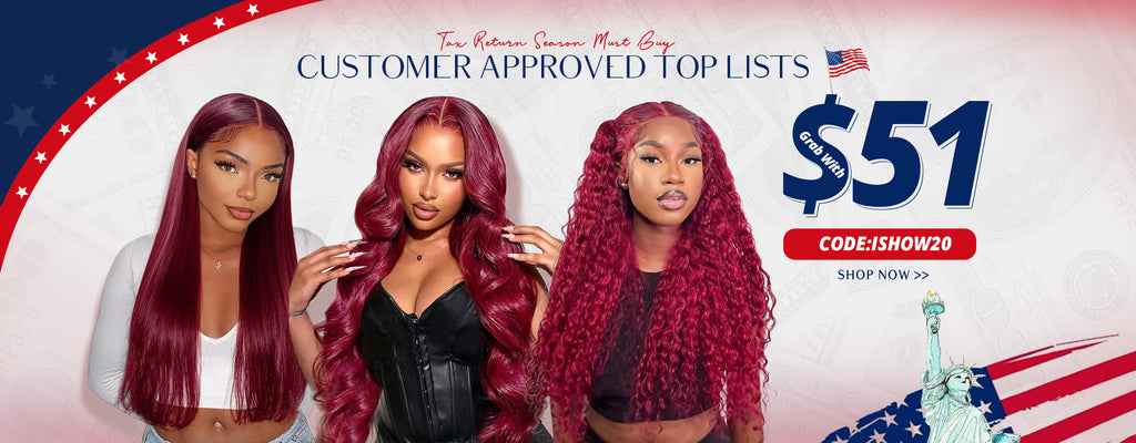 Ishow Hair Tax Returan Season Sales for Top Picks