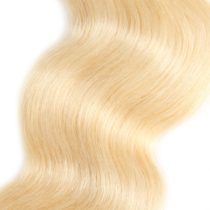 Ishow Body Wave Hair 613 Blonde Hair With Lace Frontal 3 Bundles Hair With 13*4 Lace Frontal