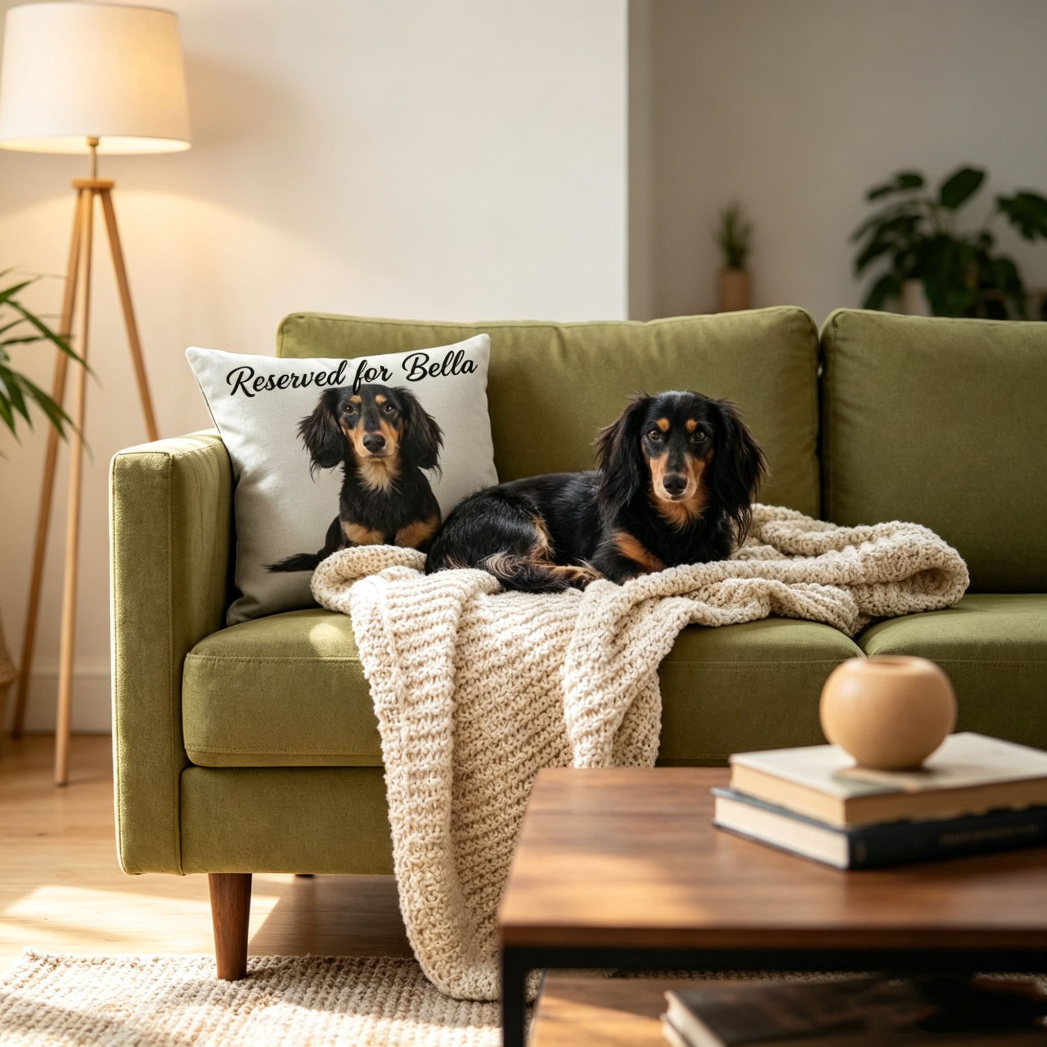 Personalized Pet Photo Pillow, Custom Dog or Cat Face Cushion, Double-Sided Pet Portrait Throw Pillow, Memorial Gift for Pet Lovers, Dog Mom & Dad Gift