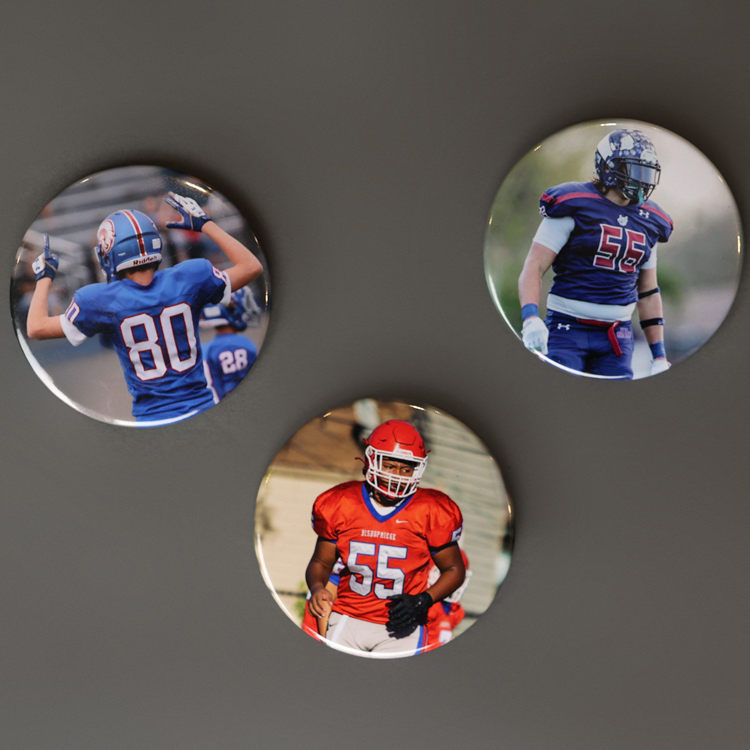 Personalized Custom Photo Button, Pin Back Photo Badge, Available in 2.25", 2.5" & 3" Sizes