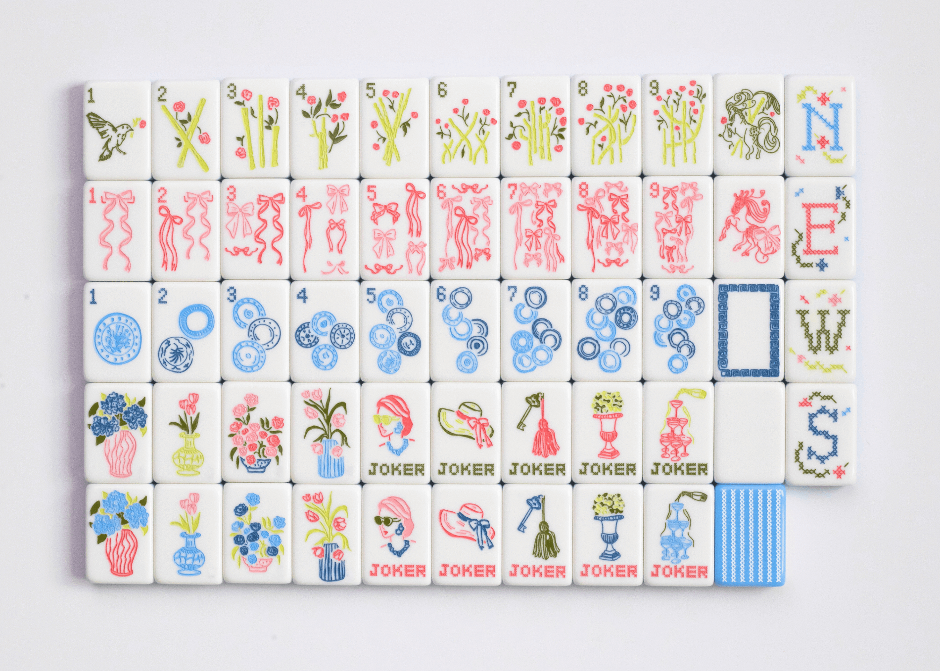 Miss Darling Mahjong Tile by Mahjong At Four