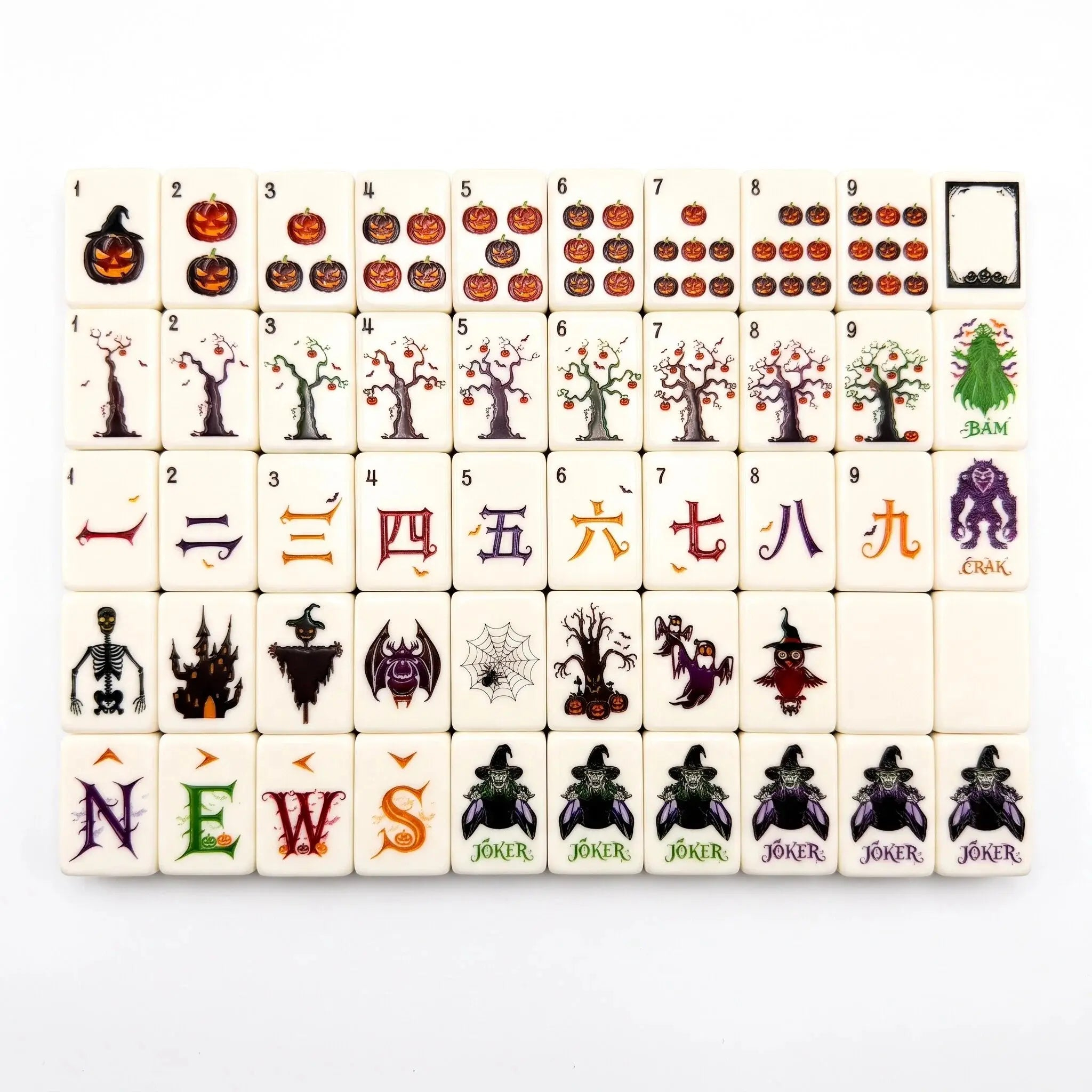 Halloween Night Mahjong Tiles product view 2