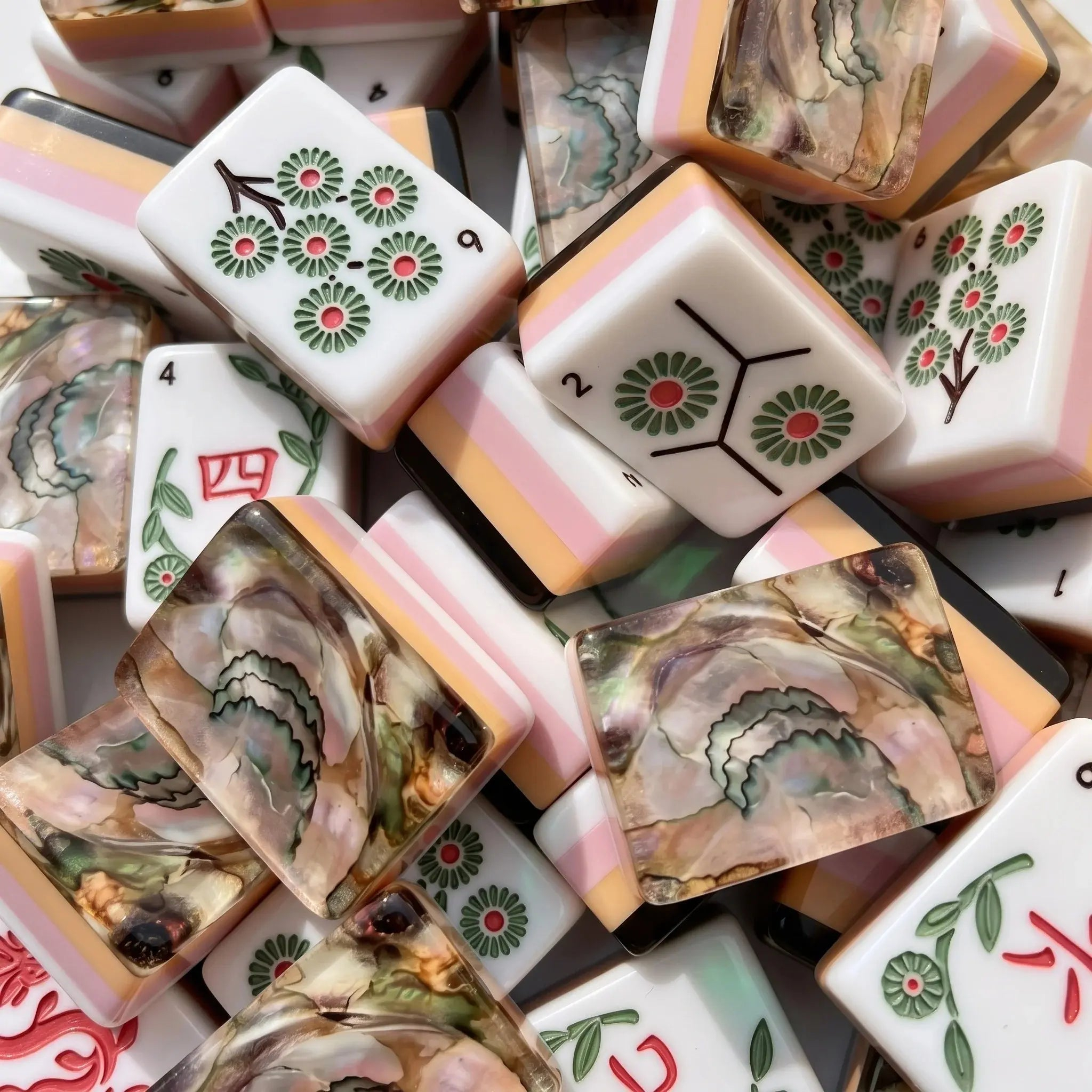 Ocean Beach Seashell Mahjong Tiles product view 7