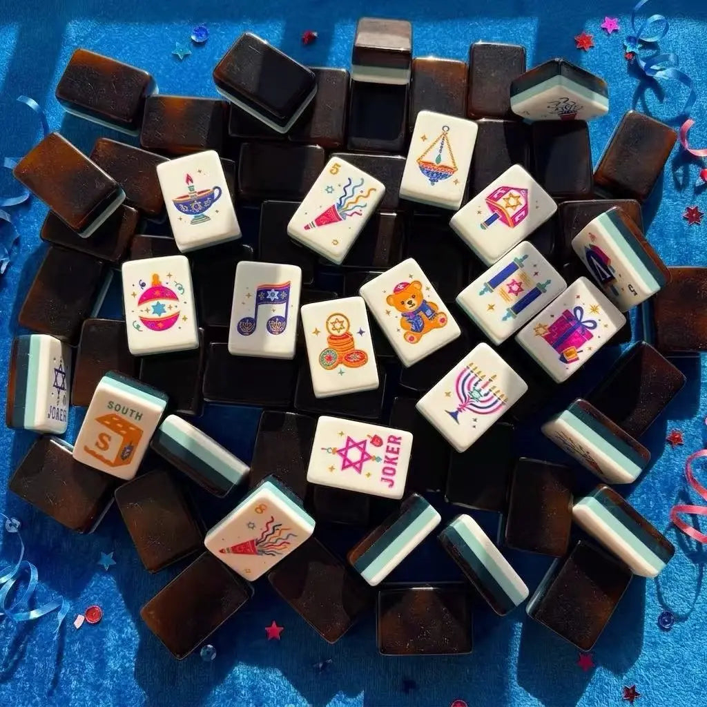 Hanukkah Glow Mahjong Tiles product view 2