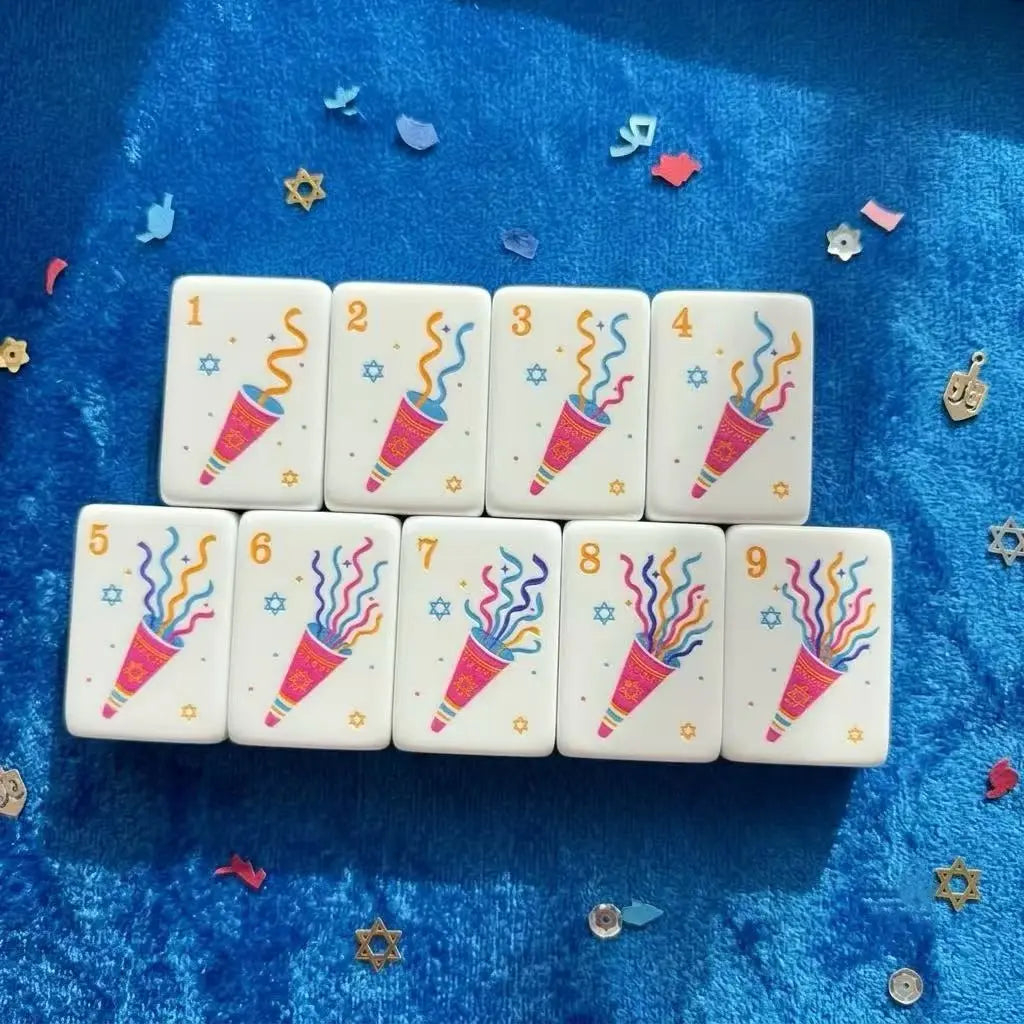 Hanukkah Glow Mahjong Tiles product view 4