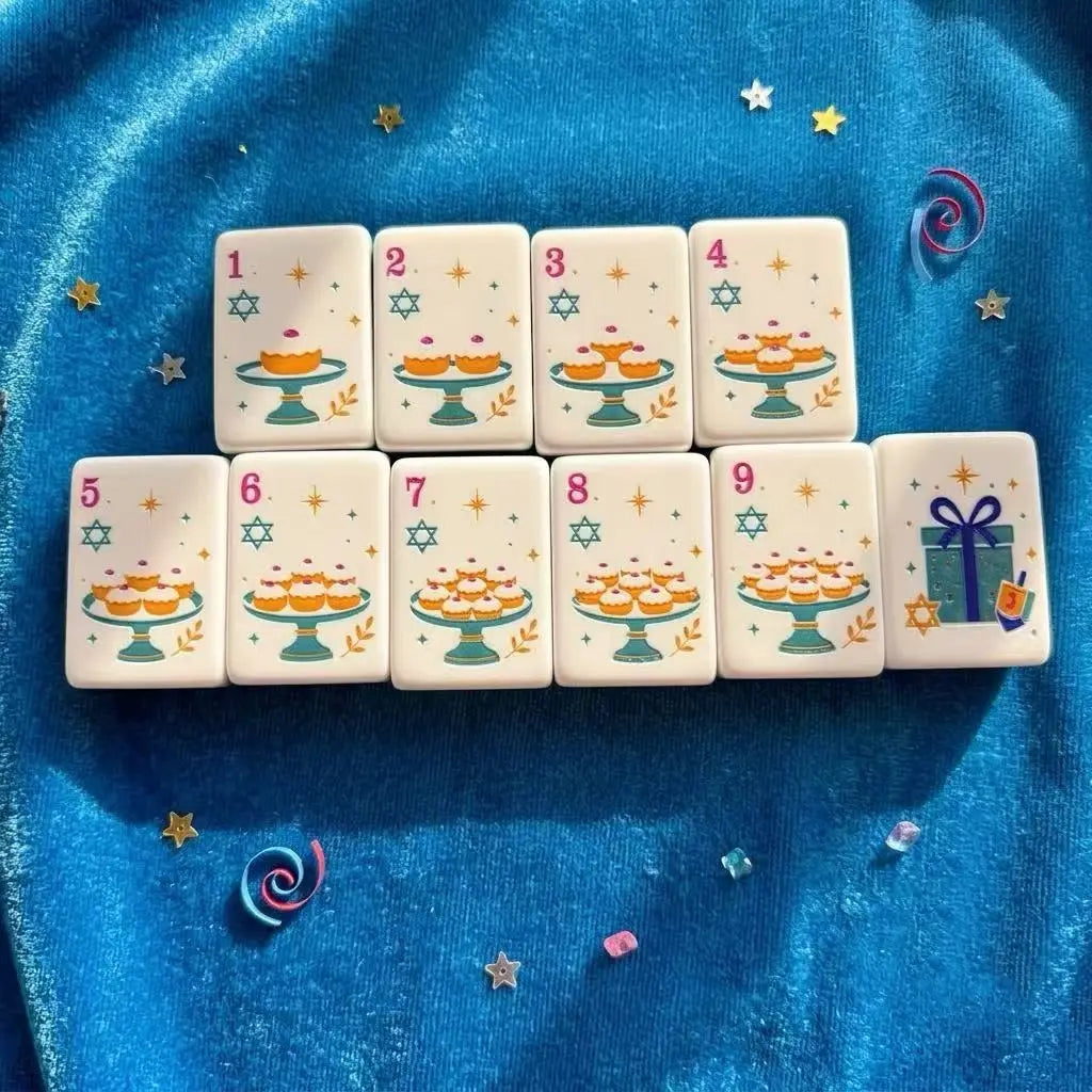 Hanukkah Glow Mahjong Tiles product view 5