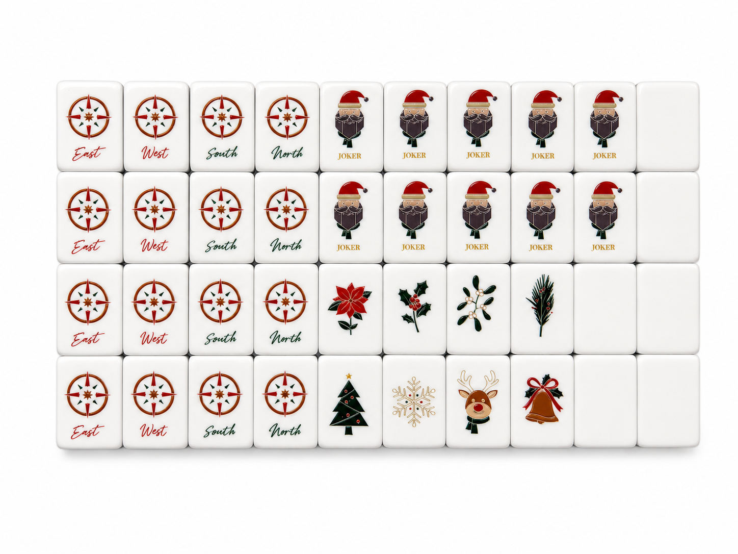 Christmas Cheer Mahjong Tiles product view 4