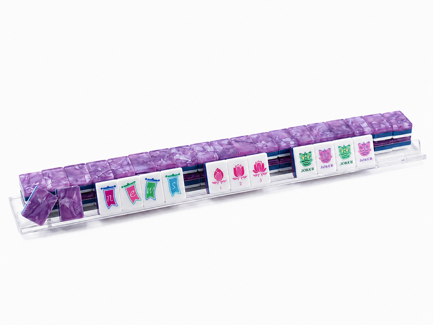 Lavender Dream Mahjong Tiles product view 9