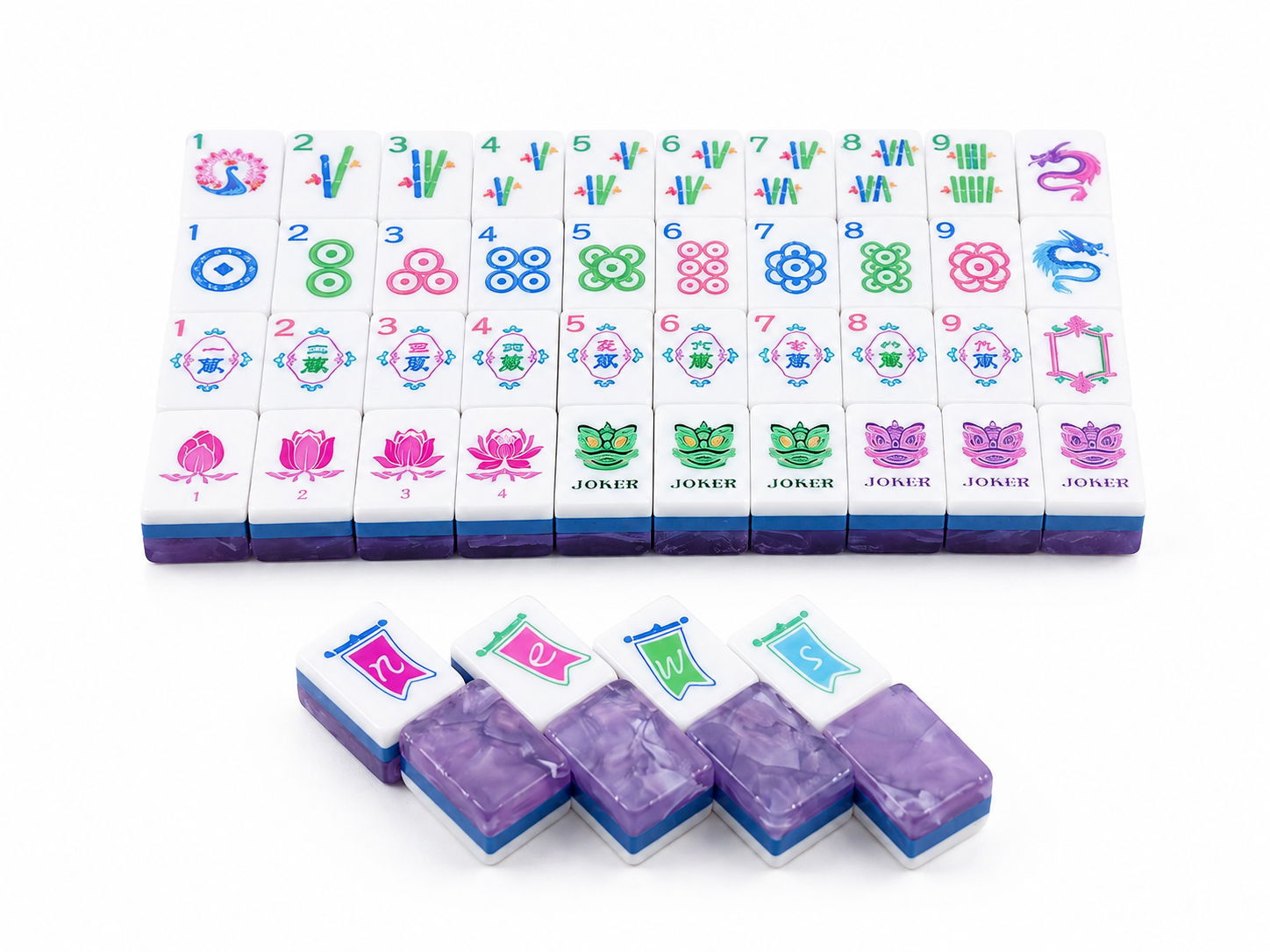 Lavender Dream Mahjong Tiles product view 8