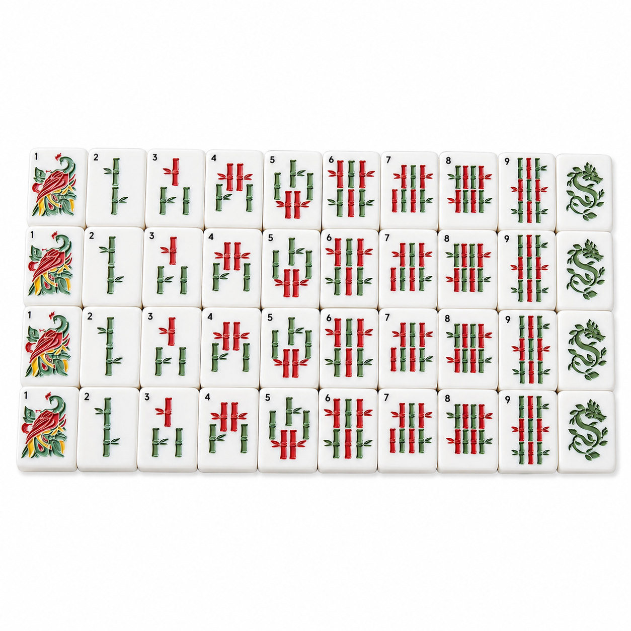 Purple Ice Flake Mahjong Tiles product view 6