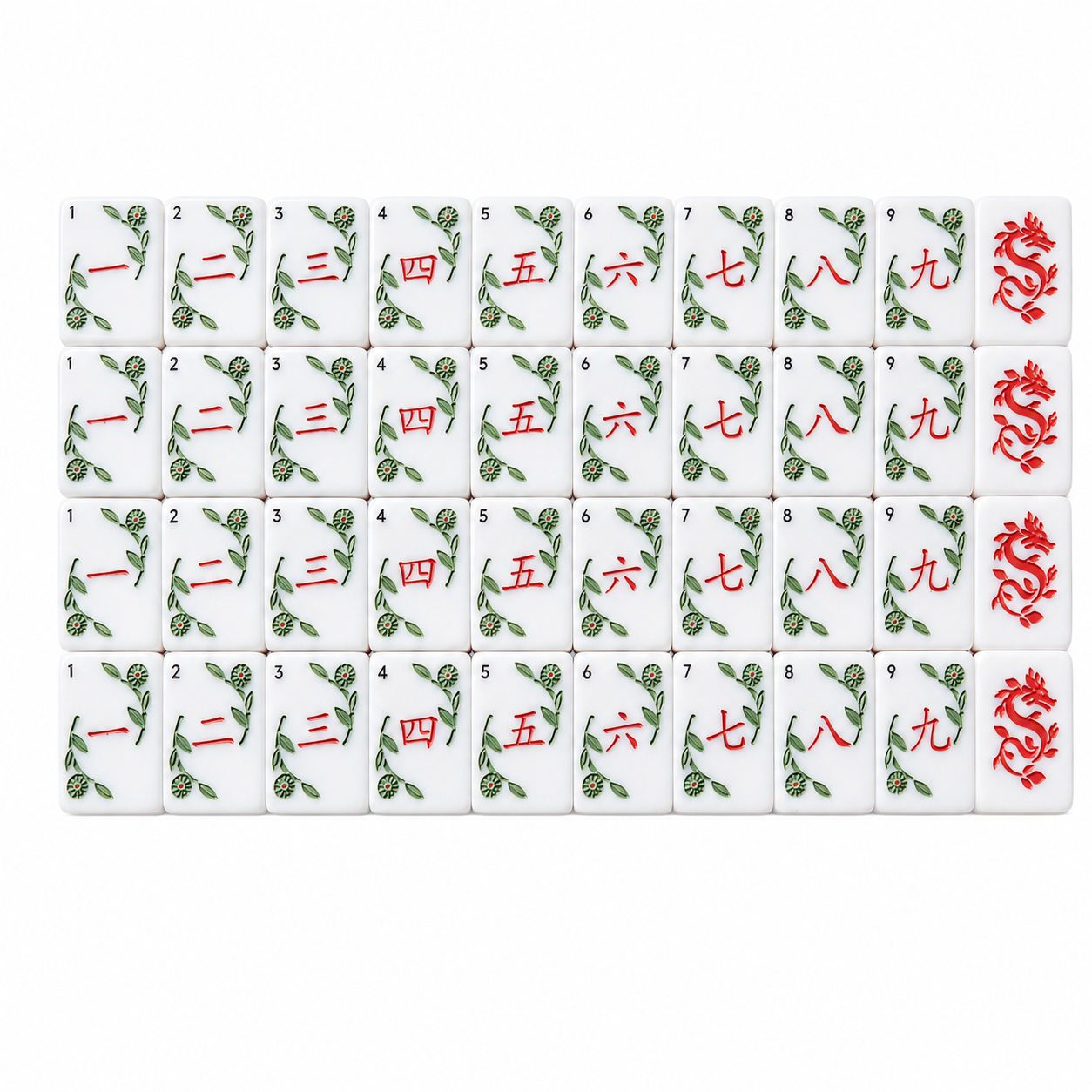 Purple Ice Flake Mahjong Tiles product view 4