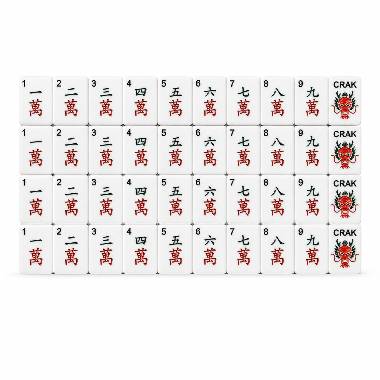 Jade Mist Mahjong Tiles product view 6