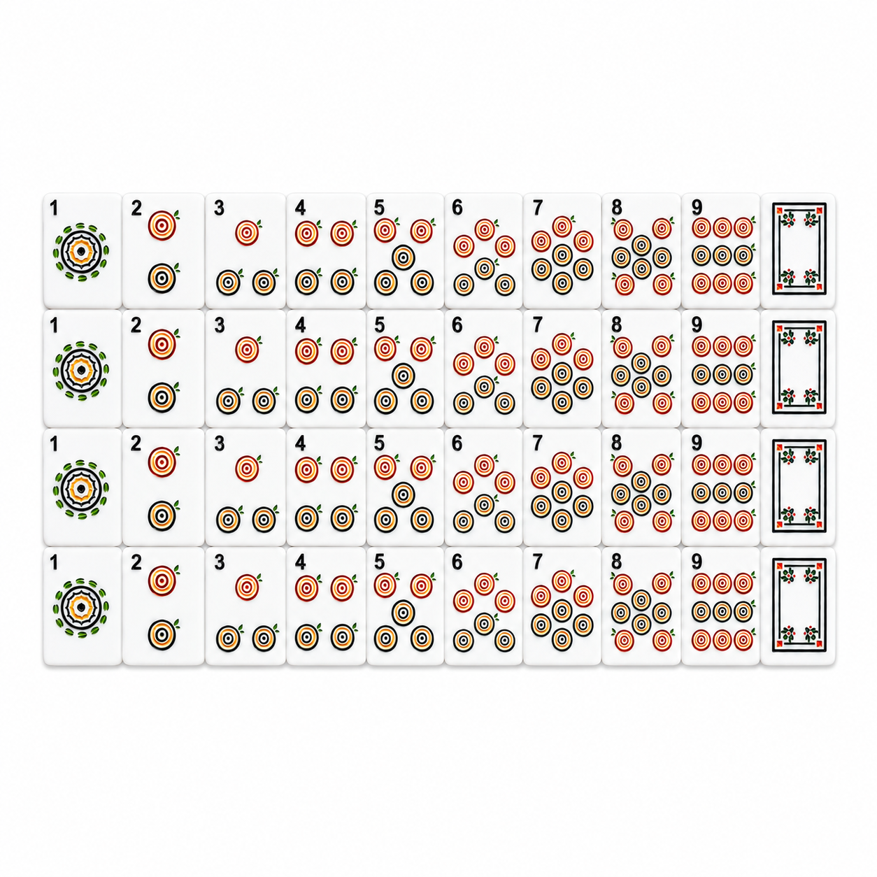 Jade Mist Mahjong Tiles product view 4