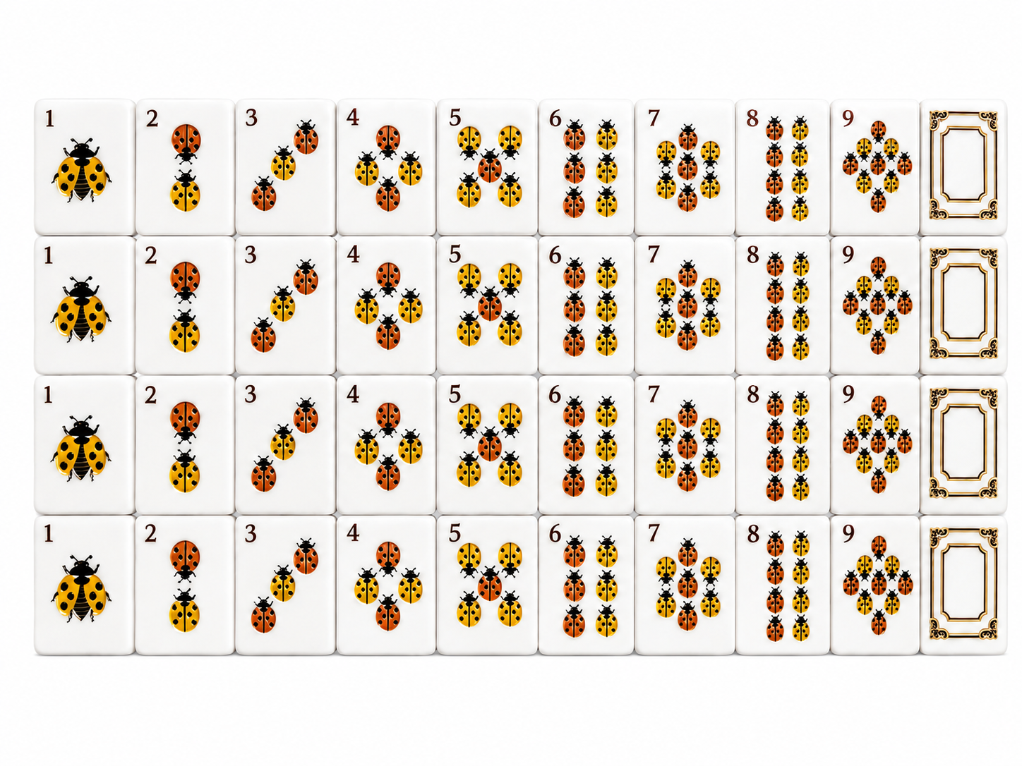 Leopard Luxe Mahjong Tiles product view 5