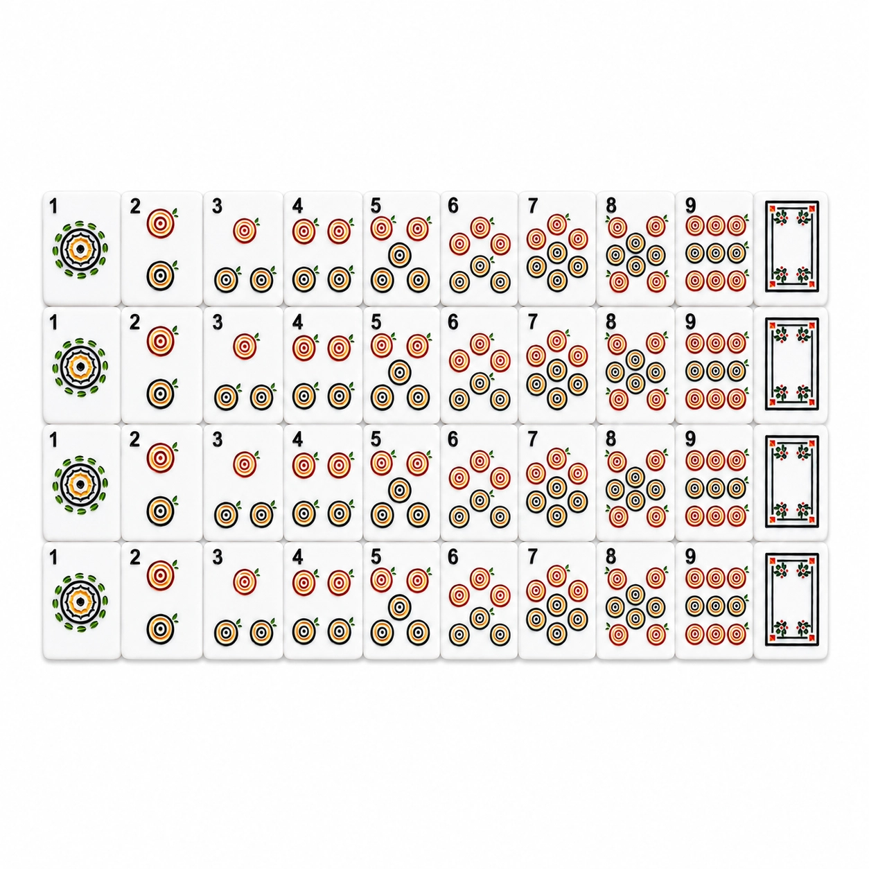 Emerald Vein Mahjong Tiles product view 6