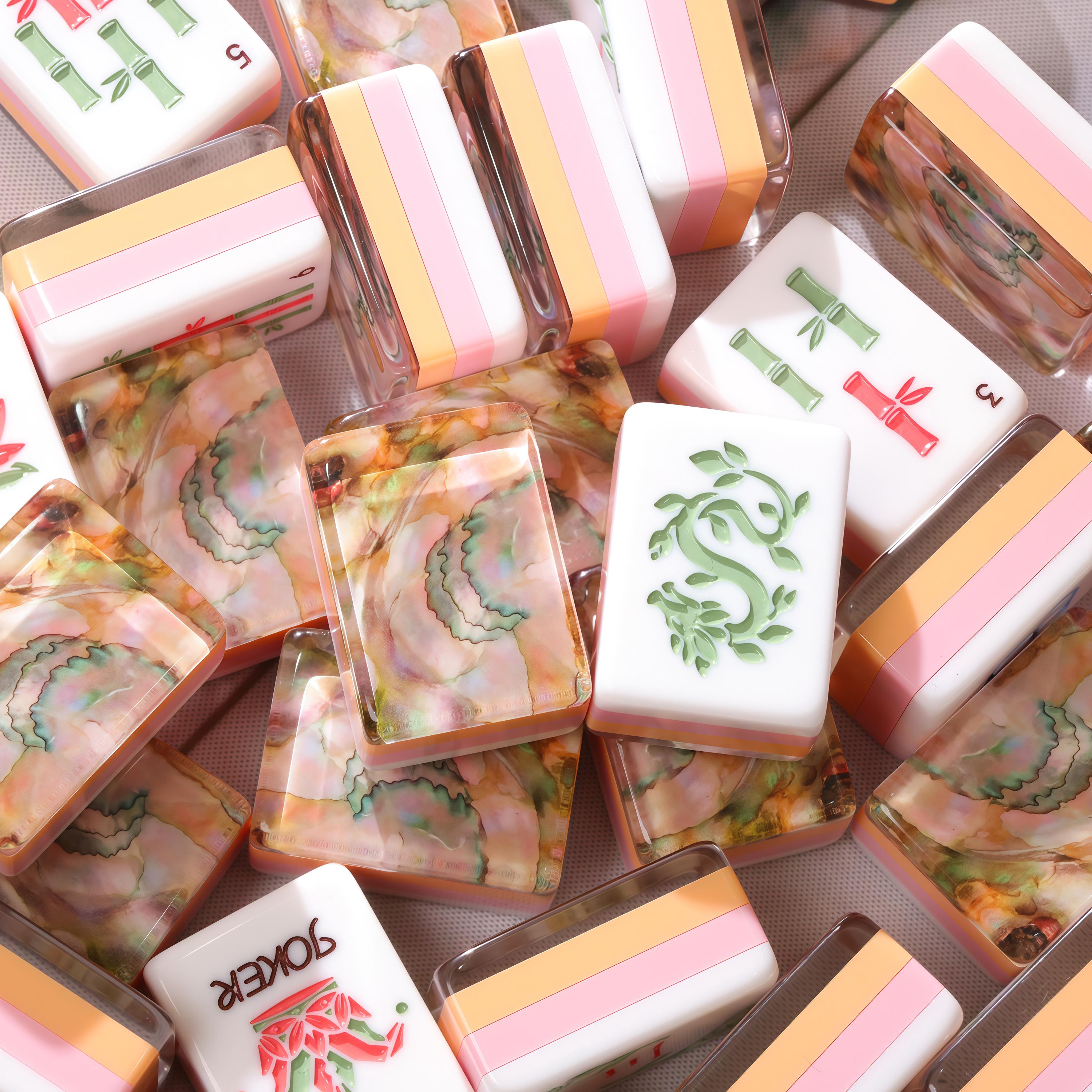 Ocean Beach Seashell Mahjong Tiles by Mahjong At Four
