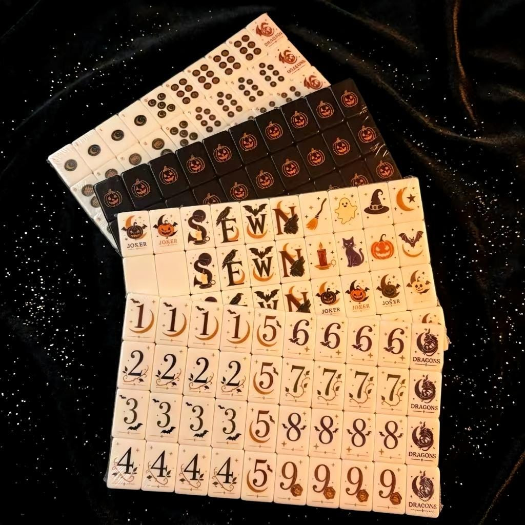 Midnight Spell Mahjong Tiles product view 2