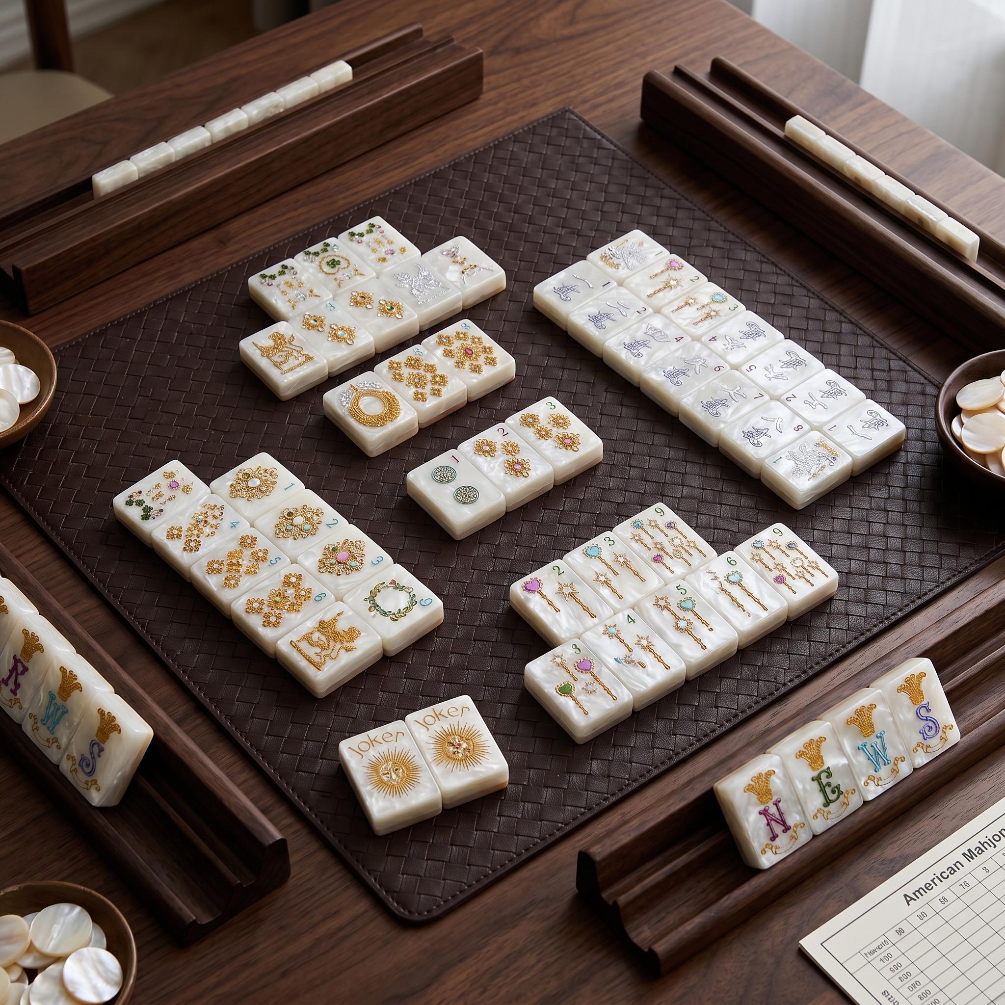 Pearlescent Mahjong Tiles product view 6