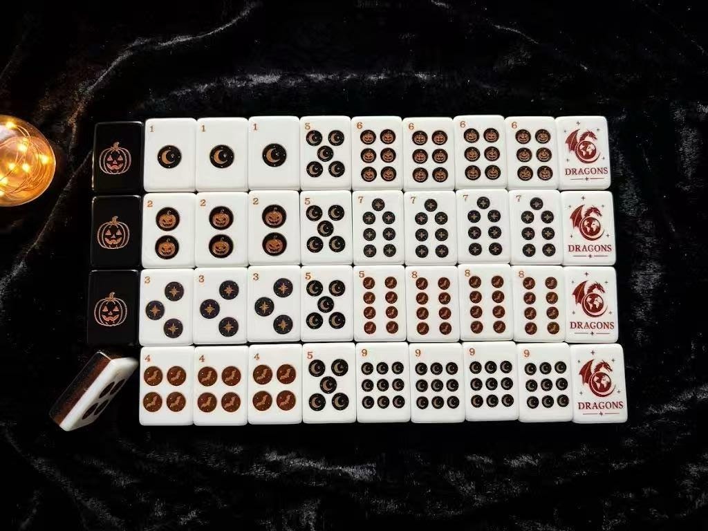 Midnight Spell Mahjong Tiles product view 3