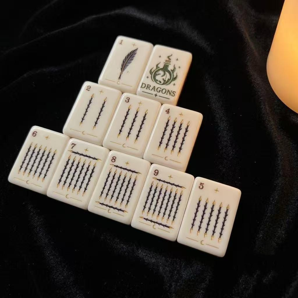 Midnight Spell Mahjong Tiles product view 4