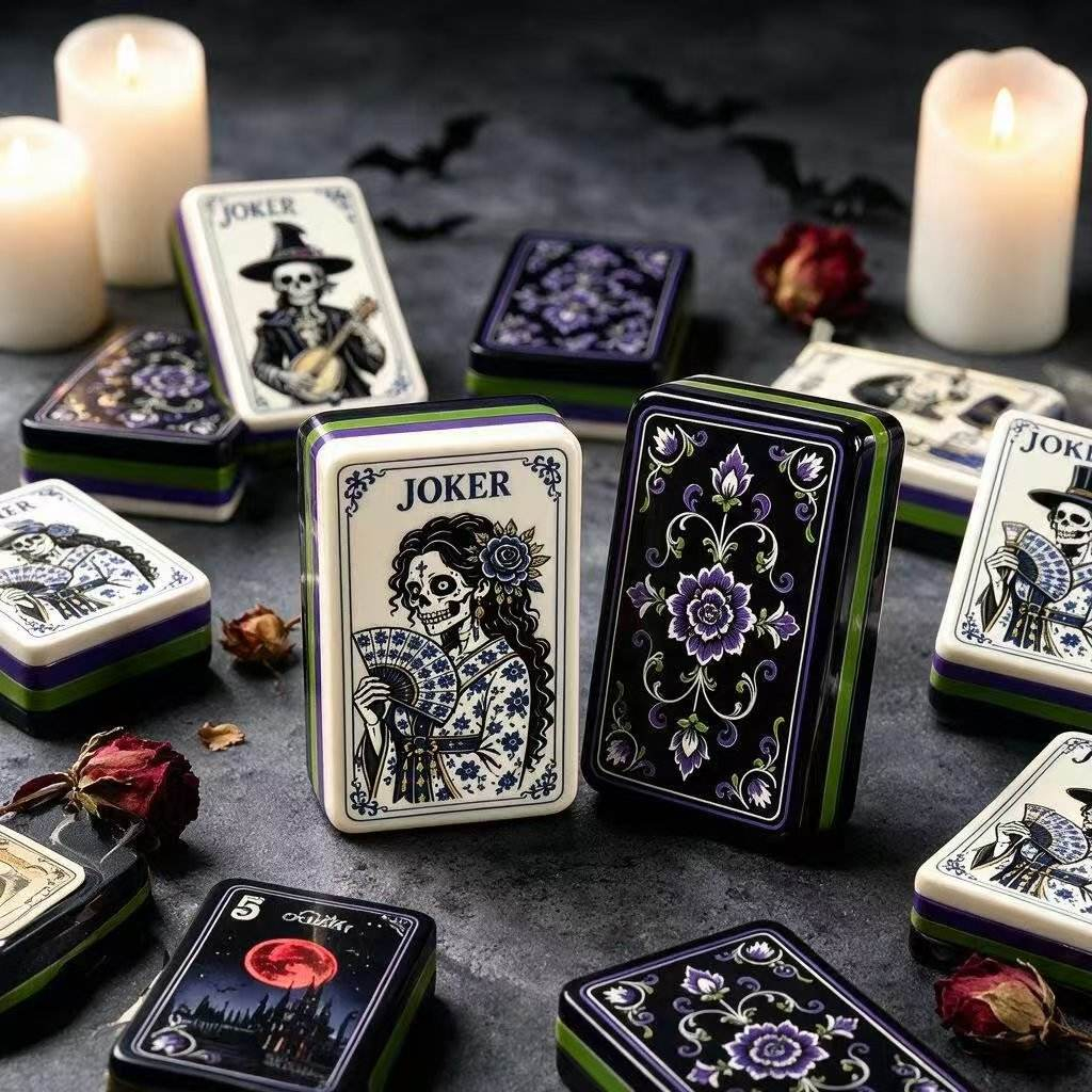 Gothic Nocturne Mahjong Tiles product view 2