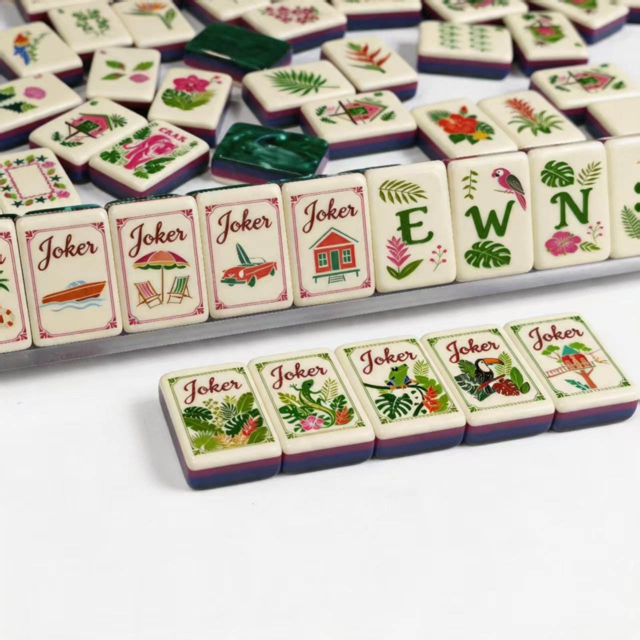 Tropical Cabana Mahjong Tiles product view 3