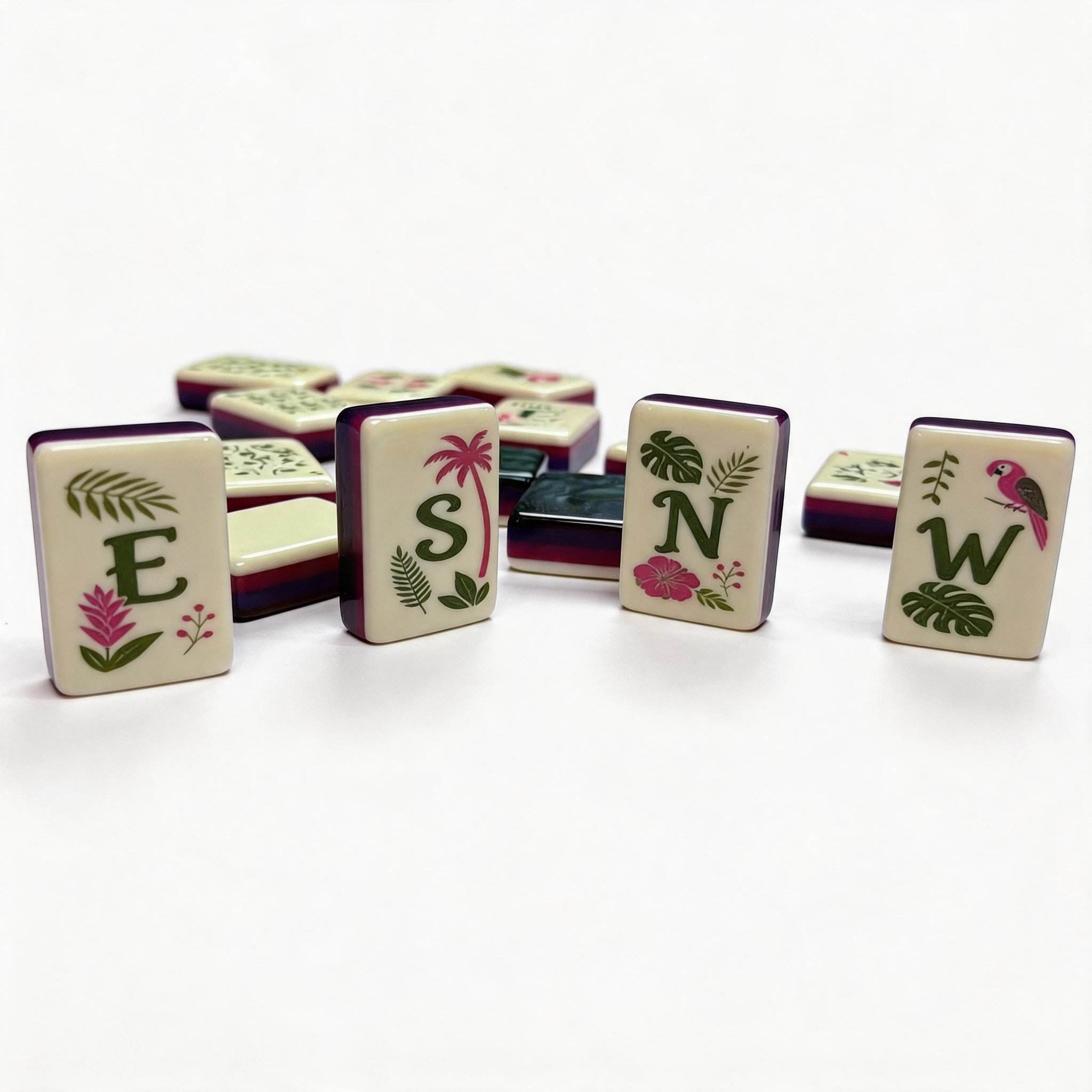 Tropical Cabana Mahjong Tiles product view 4