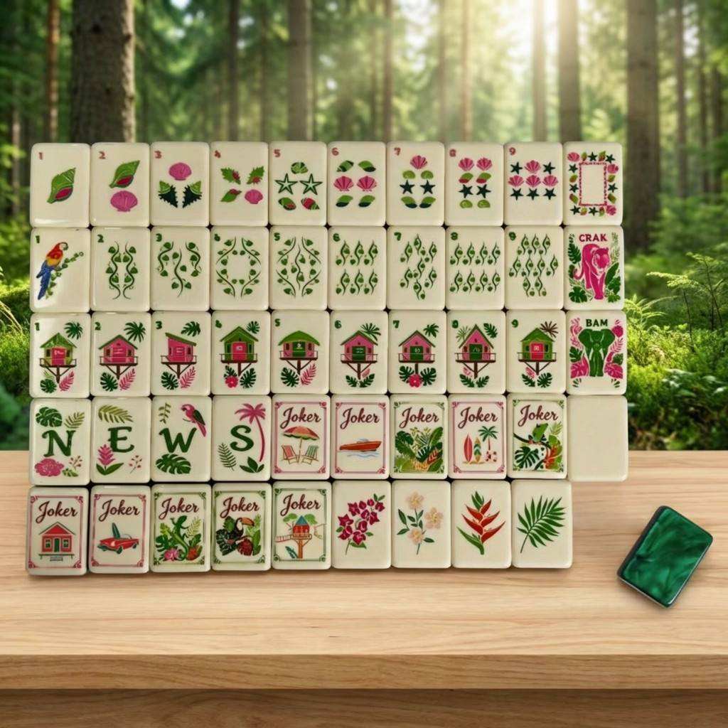 Tropical Cabana Mahjong Tiles product view 2