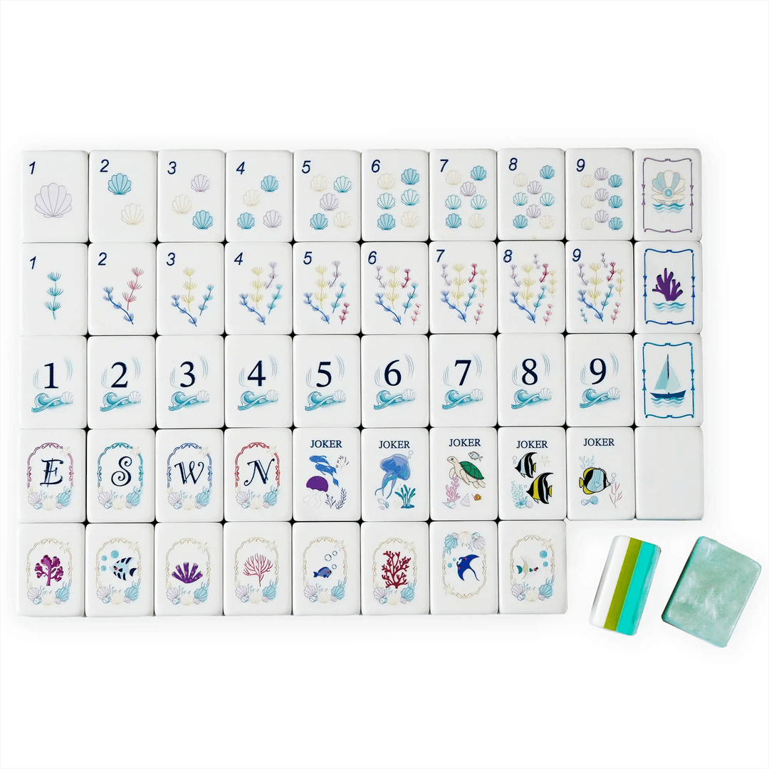 Ocean Breeze Mahjong Tiles product view 3