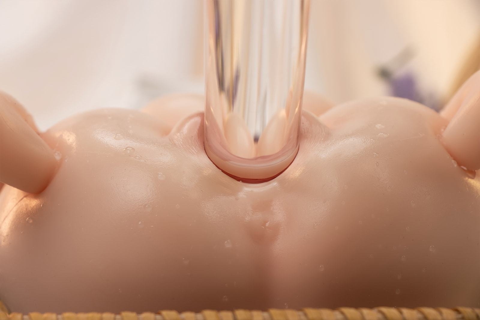 Shy Girl Torso figure Masturbator detail