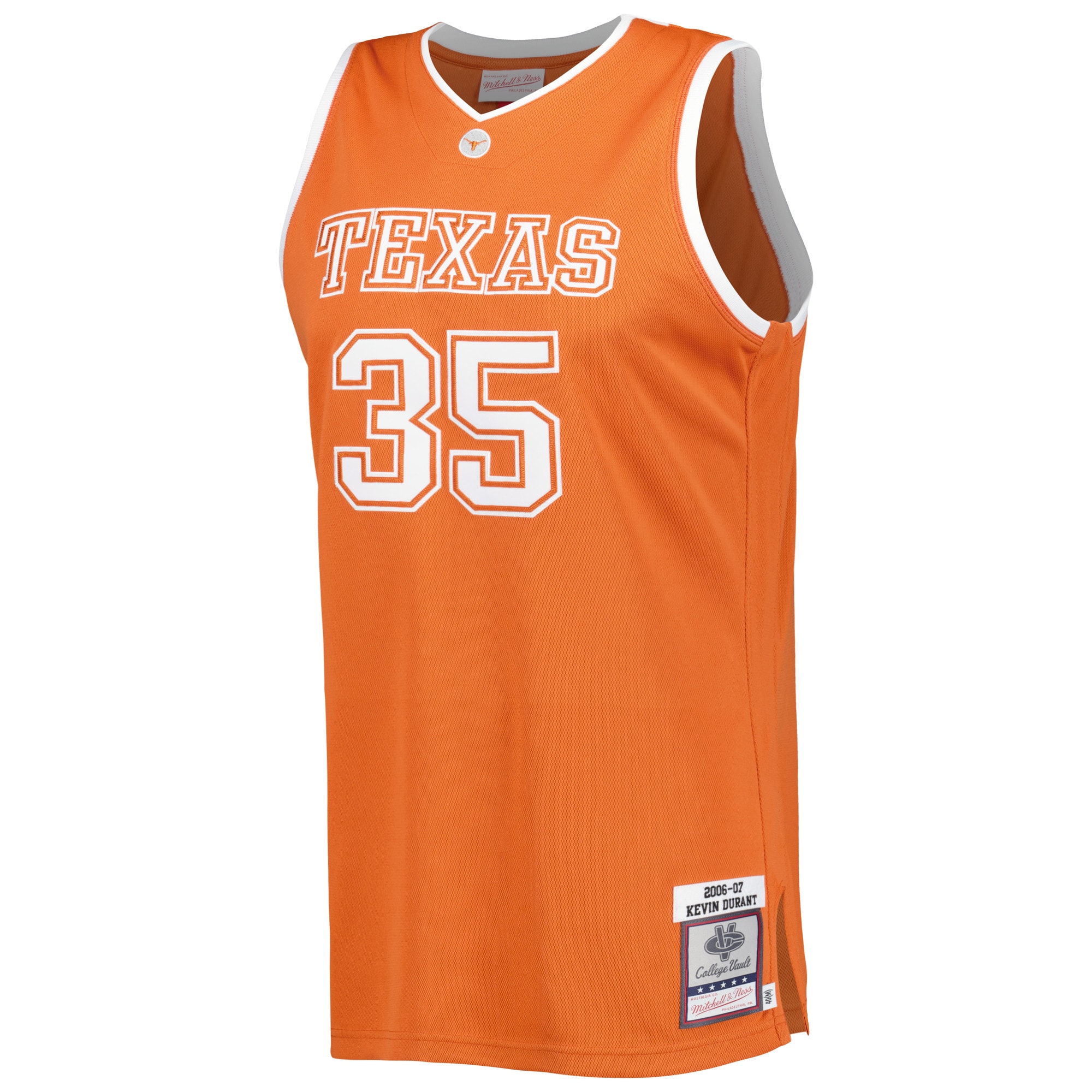 Kevin Durant Texas Longhorns 2006/07 Throwback Jersey - Burnt Orange-ProSportsKit