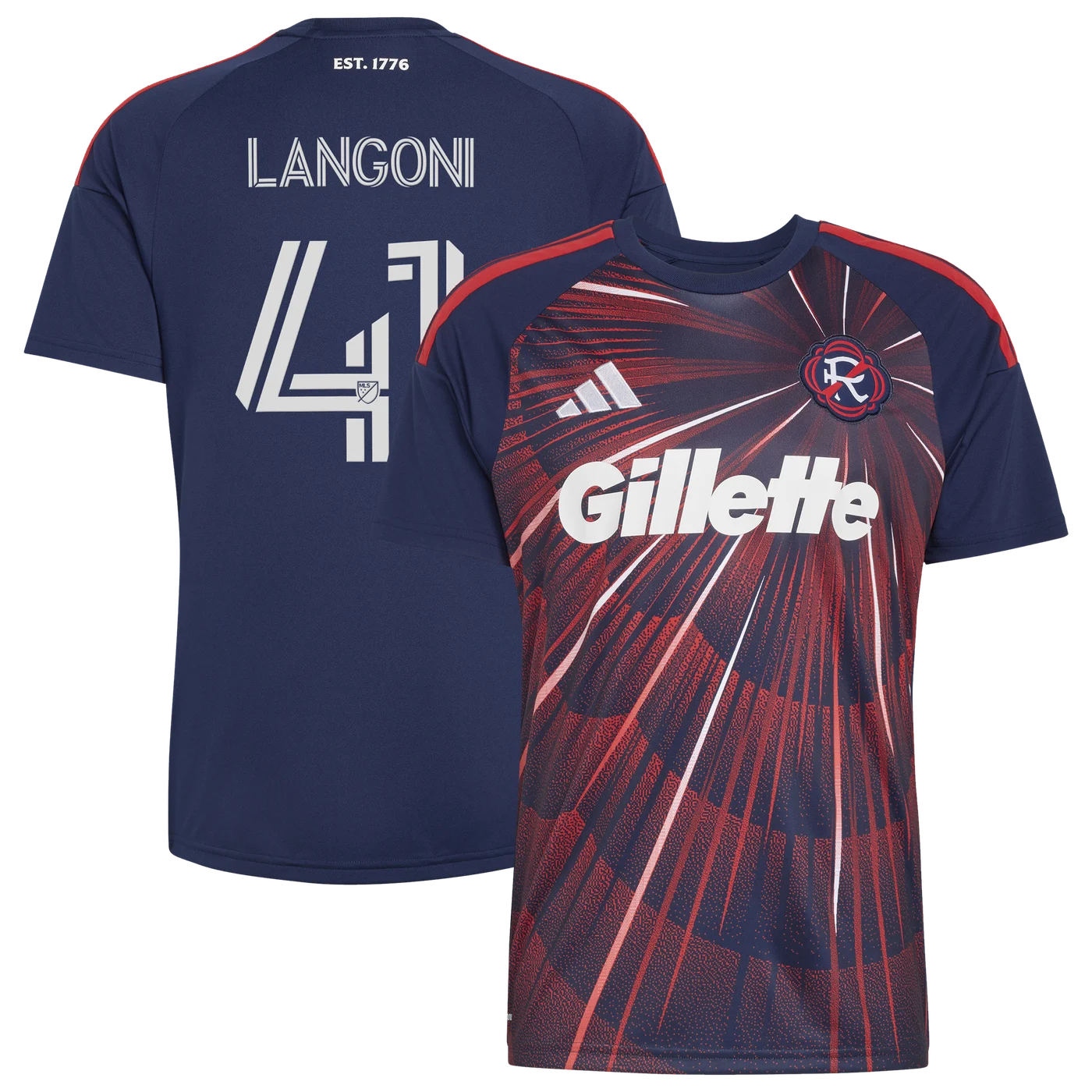 Luca Langoni New England Revolution 2026 Independence Day Replica Jersey - Blue-ProSportsKit