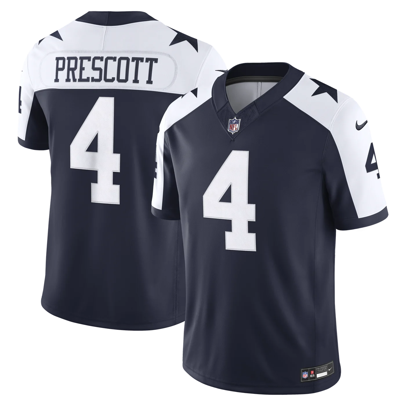 Dak Prescott Dallas Cowboys Alternate Vapor F.U.S.E. Stitched Limited Jersey - Navy-ProSportsKit
