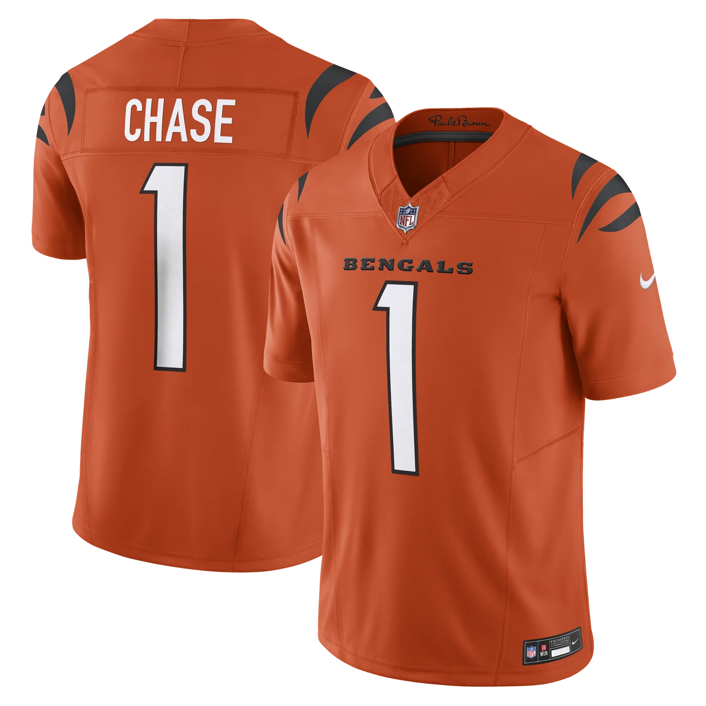 Ja'Marr Chase Cincinnati Bengals Vapor F.U.S.E. Limited Jersey - Orange-ProSportsKit