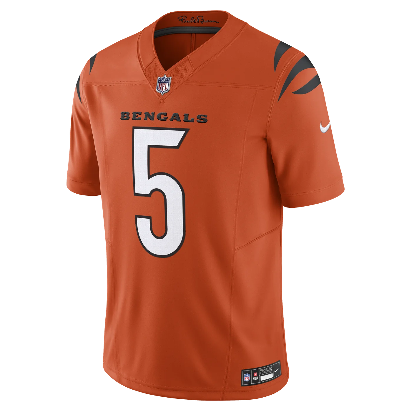 Tee Higgins Cincinnati Bengals Vapor F.U.S.E. Limited Jersey - Orange-ProSportsKit