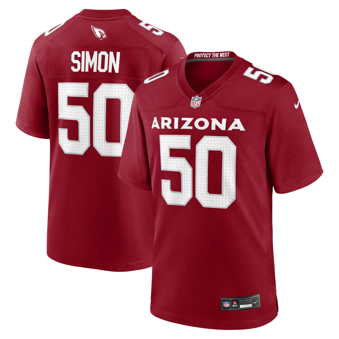 Cody Simon Arizona Cardinals Team Game Jersey - Cardinal-ProSportsKit