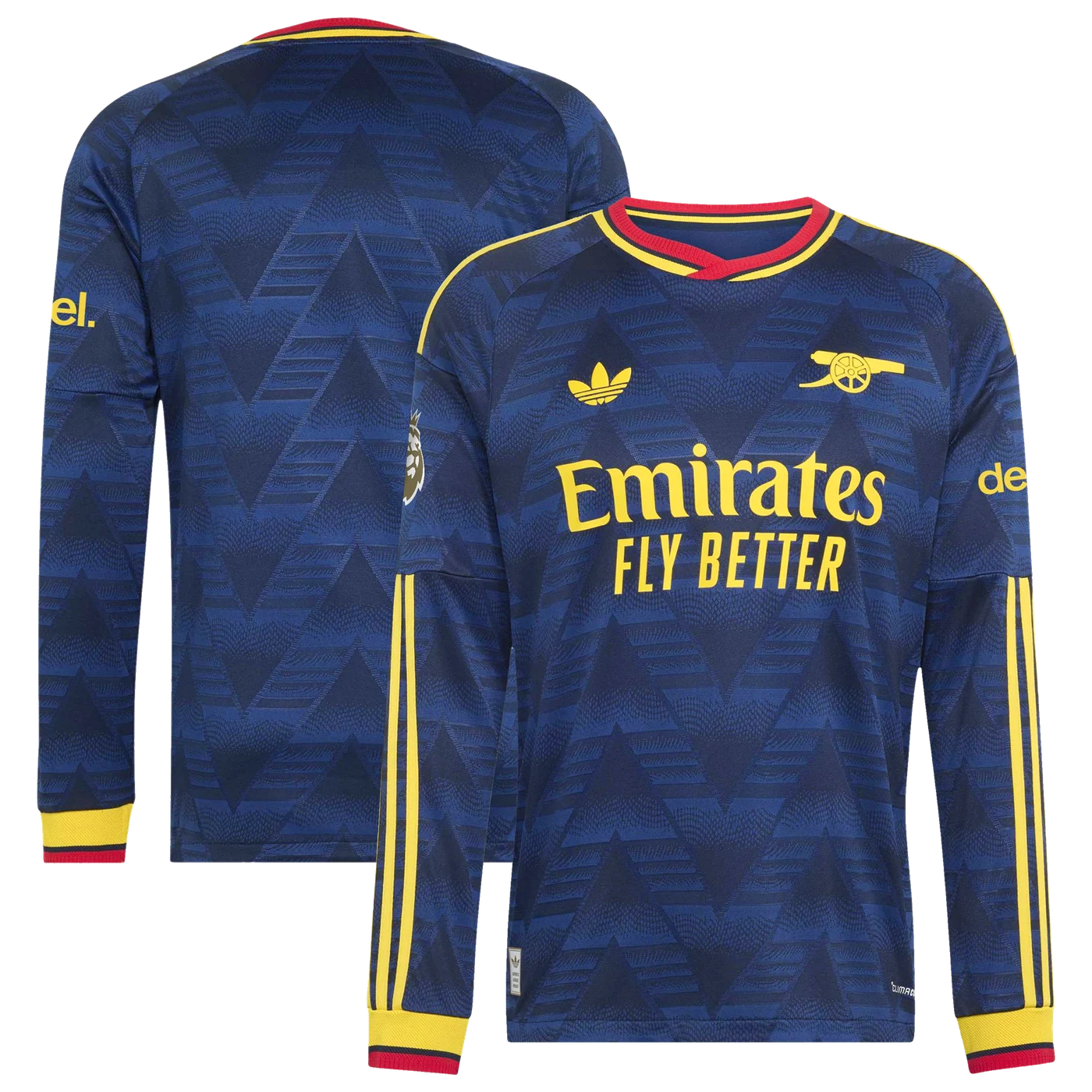 Arsenal 2026/27 Away On-Field Long Sleeve Jersey - Navy-ProSportsKit