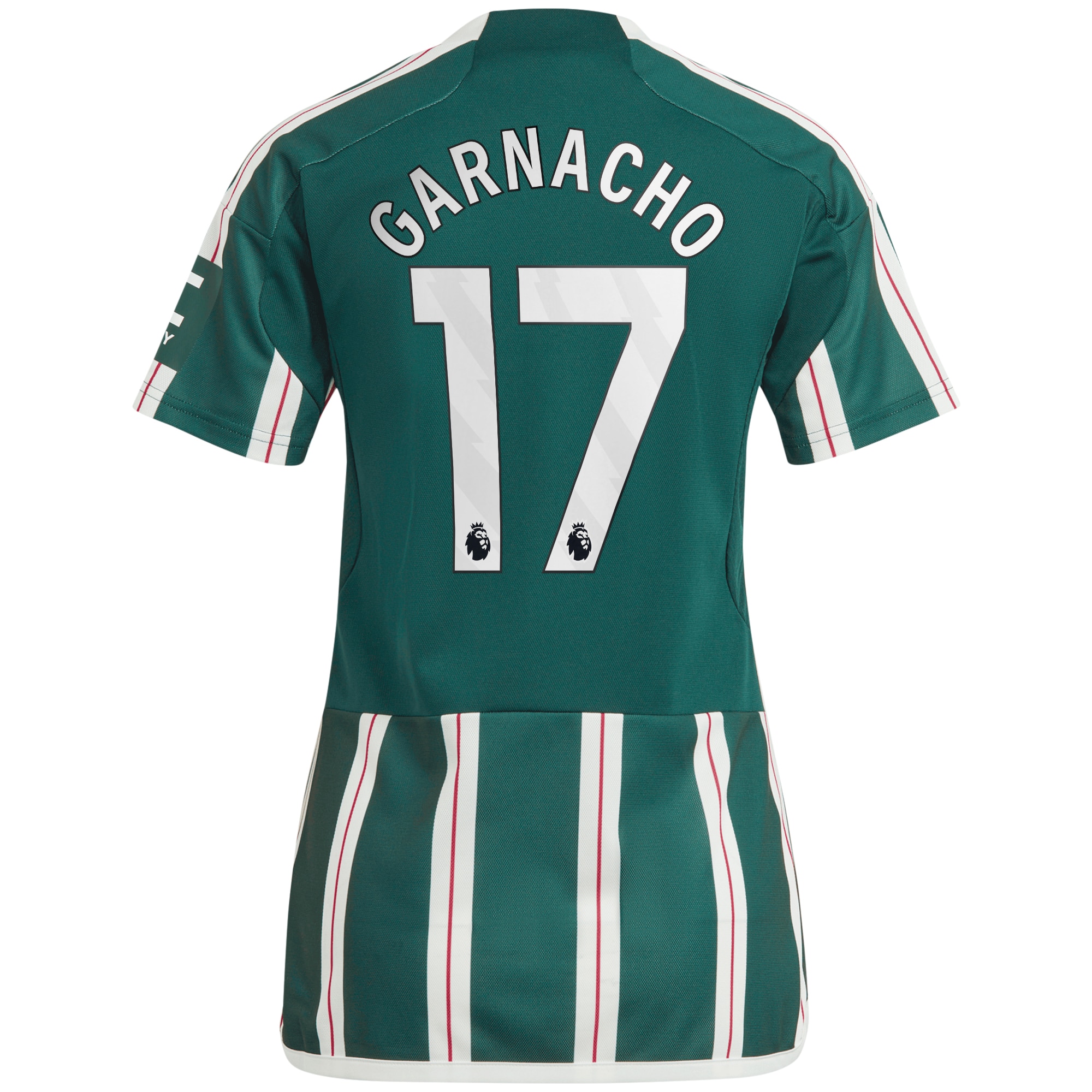Alejandro Garnacho Manchester United Women's 2023/24 Away Replica Player Jersey?�C Green-ProSportsKit