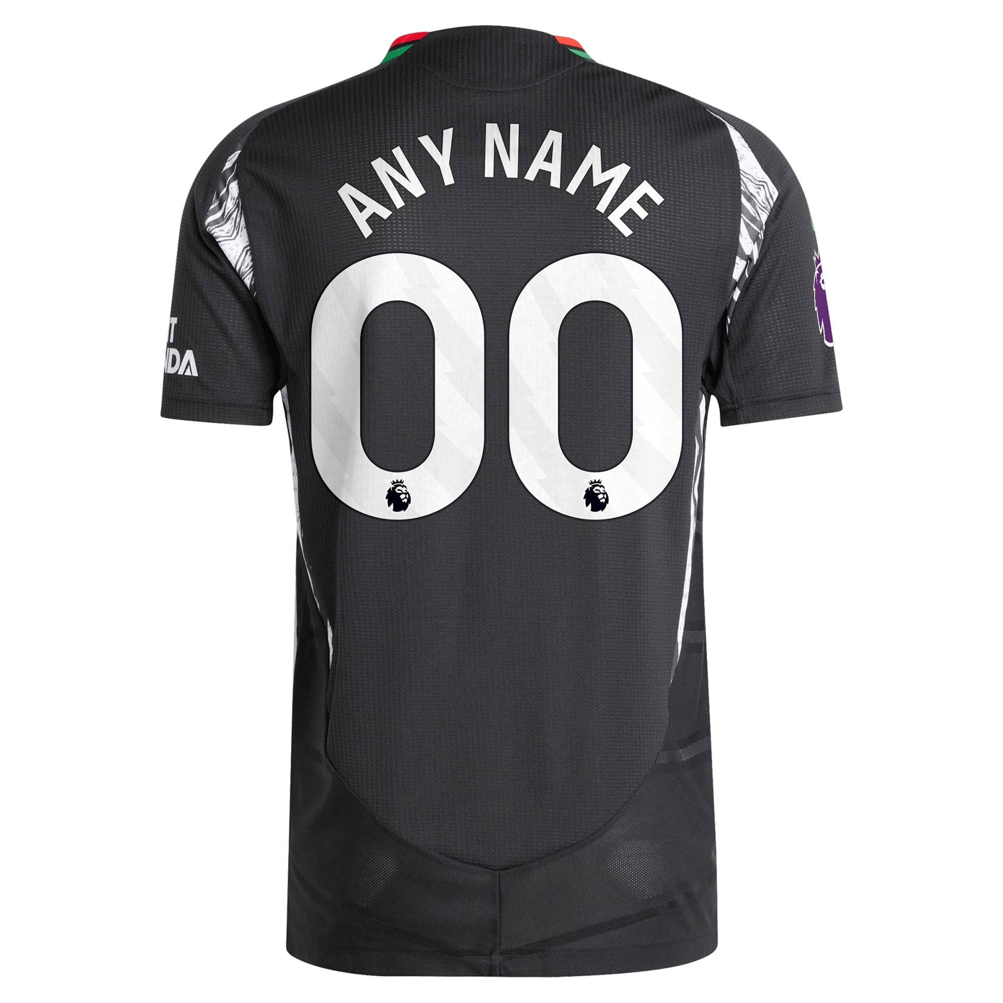 Arsenal 2024/25 Away Custom Jersey - Black-ProSportsKit