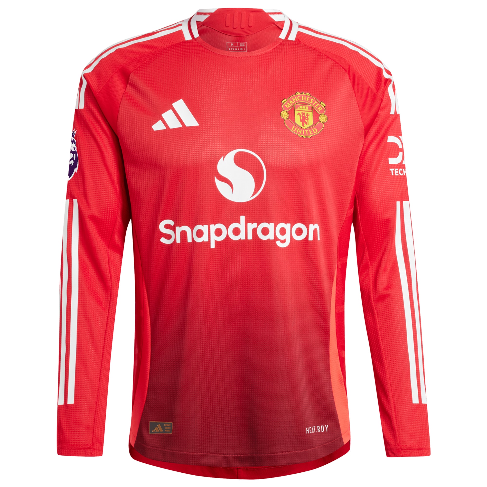 Manchester United 2024/25 Home Custom Long Sleeve Jersey - Red-ProSportsKit
